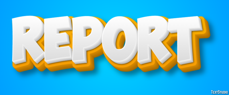 Report Text Effect