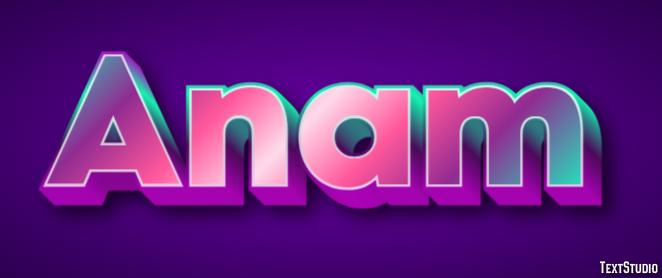Anam Text Effect