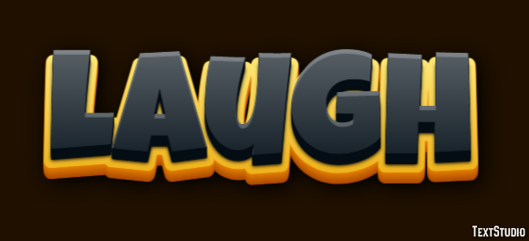 Laugh Text Effect
