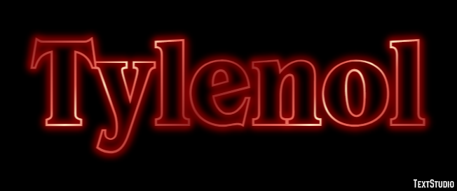 Tylenol Effetto testo