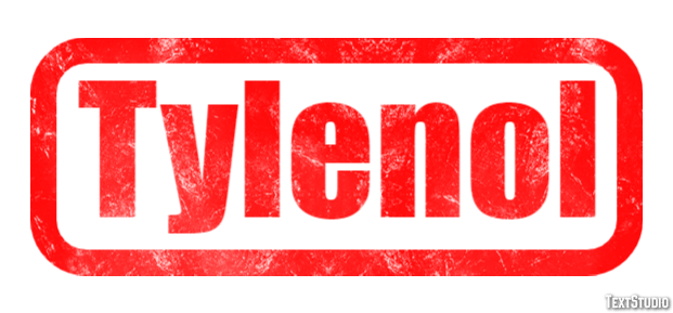 Tylenol Effetto testo