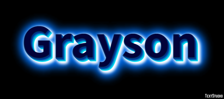 Grayson Efekt tekstowy