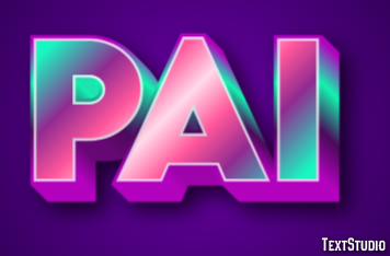 Pai Efeito do texto