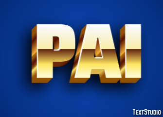 Pai Efeito de texto