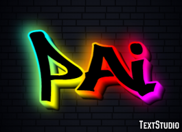 Pai Efeito de texto