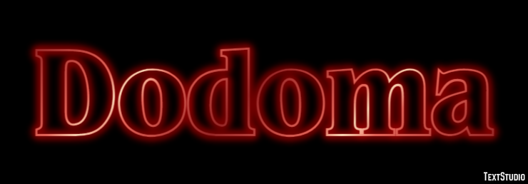 Dodoma Efekt tekstowy