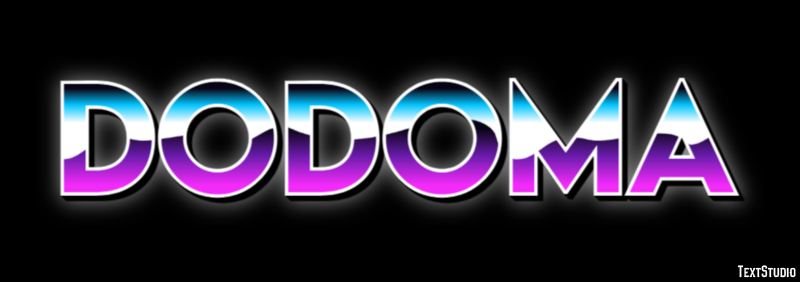 Dodoma Efeito de texto