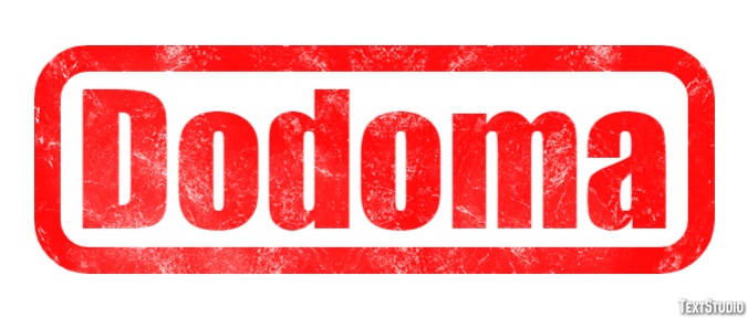 Dodoma Efekt tekstowy