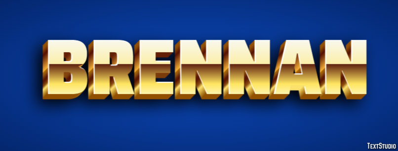 Brennan Text effect
