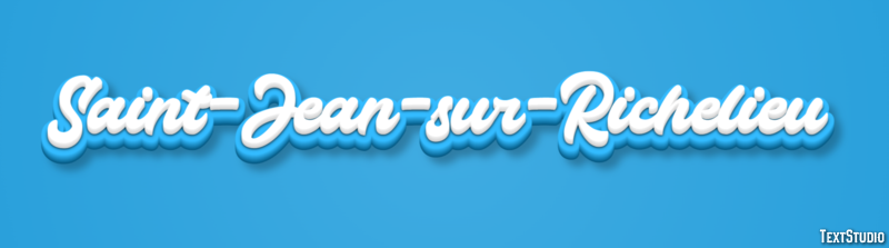 Saint-Jean-sur-Richelieu Effetto testo
