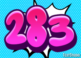283 Tekst Effect