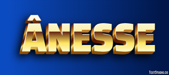 Ânesse Эффект текста