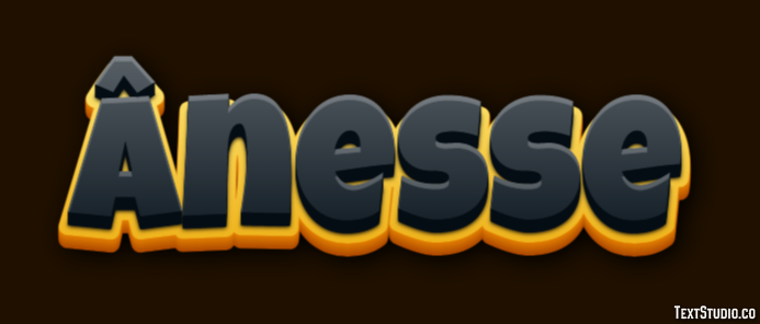 Ânesse Эффект текста