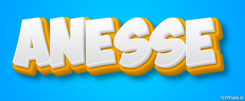 Ânesse Эффект текста
