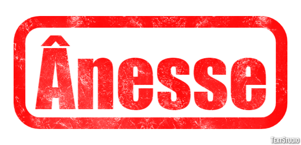 Ânesse Effet de Texte