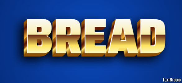 Bread Text Effect