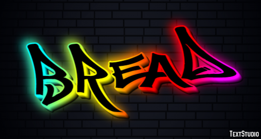 Bread Text Effect