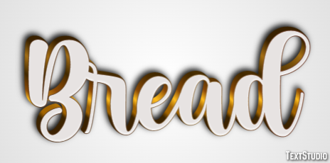 Bread Text Effect