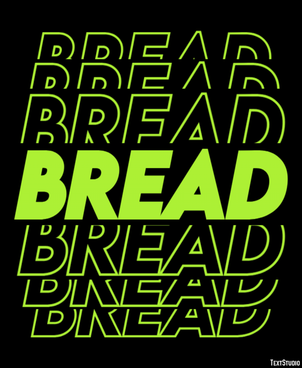 Bread Text Effect
