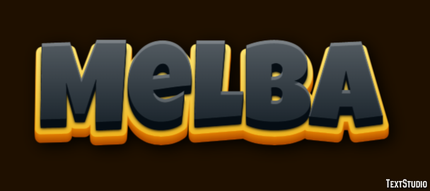 Melba Texteffekt
