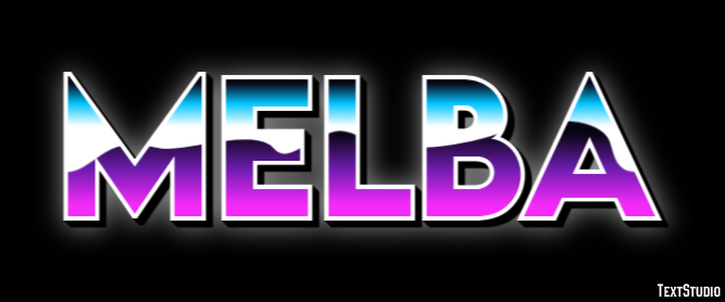 Melba Texteffekt