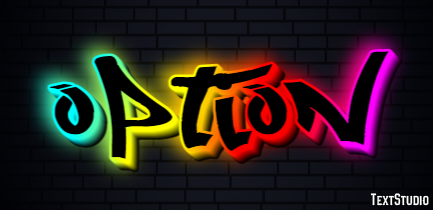 Option Text Effect