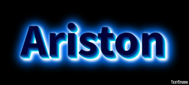 Ariston Text Effect