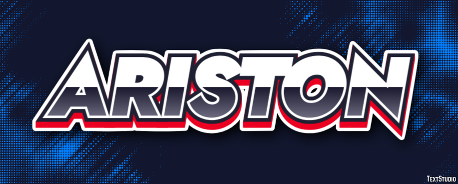 Ariston Efecto de Texto
