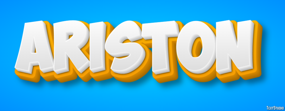Ariston Text effect