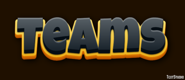 Teams Effet de Texte