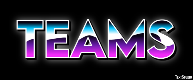 Teams Effet de Texte