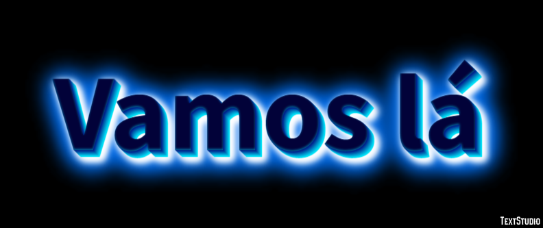 Vamos lá Effetto testo
