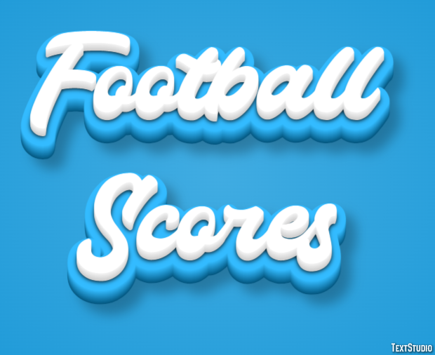 Football Scores Metin Efekti