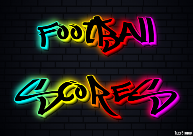 Football Scores Metin Efekti