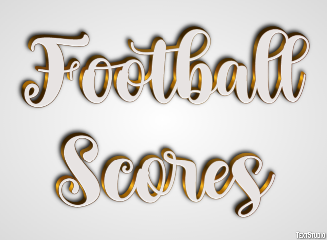 Football Scores Metin Efekti