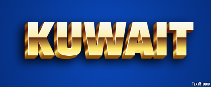 Kuwait Text Effect