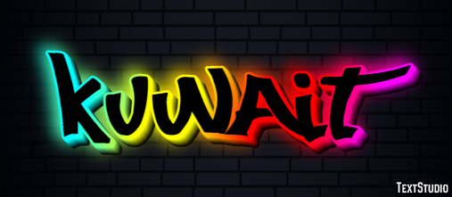 Kuwait Text Effect