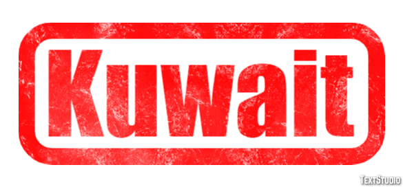 Kuwait Text effect