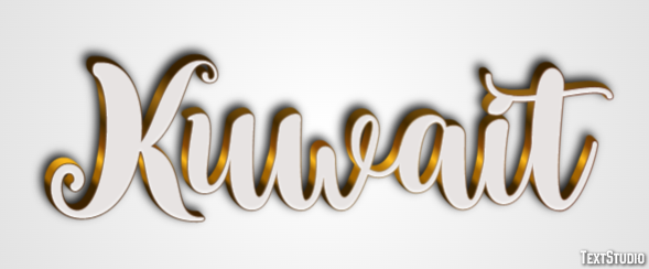 Kuwait Text Effect