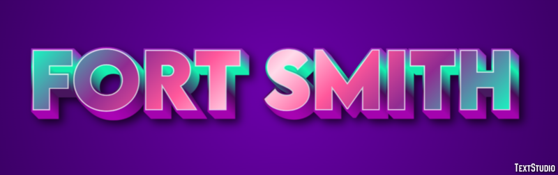 Fort Smith Effetto testo