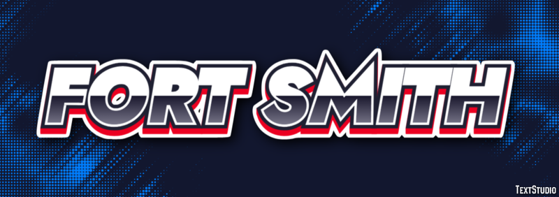 Fort Smith Efeito de texto