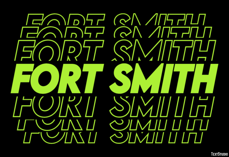 Fort Smith Effetto testo