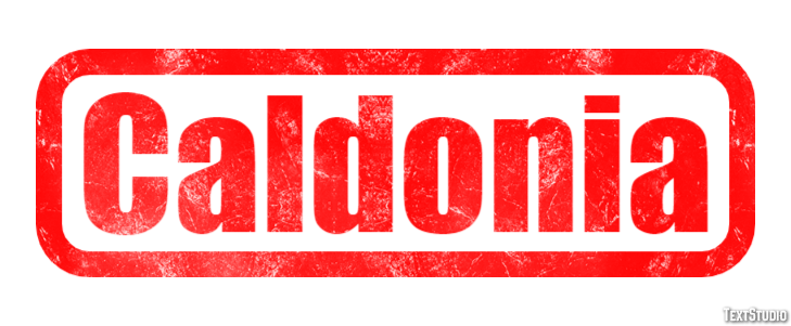 Caldonia Text Effect