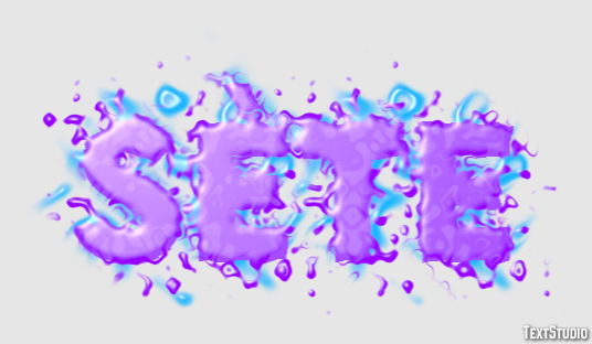 Sète Efeito de texto