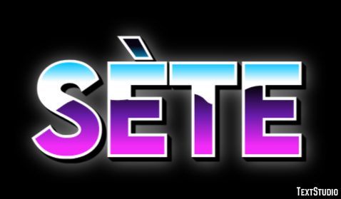 Sète Efekt tekstowy