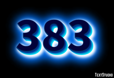 383 Text Effect