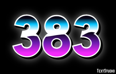 383 Text Effect