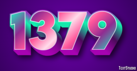 1379 Text Effect