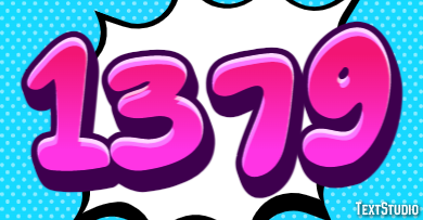 1379 Text Effect