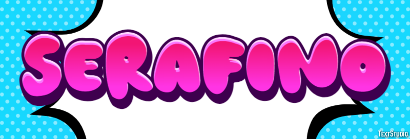 Serafino Эффект текста